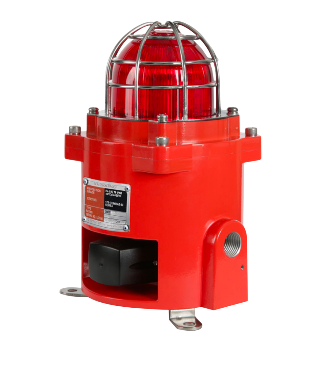 Alarma Antiexplosiva LED y Sirena QNES | ATEX / IECEx | 110dB - Image 1