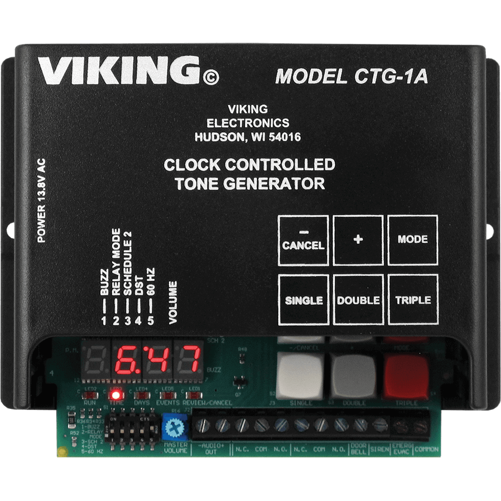 Generador de tonos controlado por reloj - Image 1