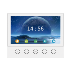 Monitor IP/SIP para interior, Wi-Fi, pantalla táctil de 7, audio de 2 vías, PoE, 8 interfaces de entrada de alarma. - Image 4